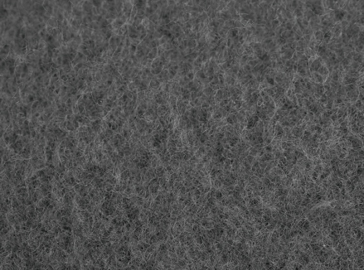 close-up of fluffy inside layer fabric