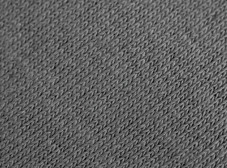 close-up of outside fabric